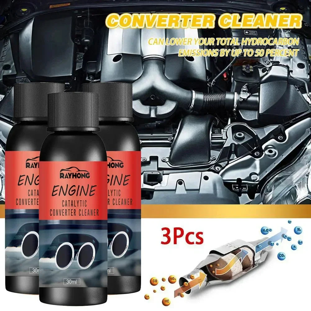Car Engine Catalyst Converter Cleaner – Easy-to-Clean Automobile Engine CSV Cleaning Accelerator