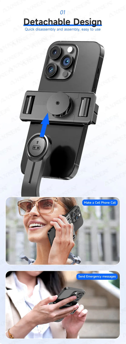 Bluetooth Selfie Stick Tripod with Wireless Remote and Phone Holder – Adjustable Desktop Stand for iPhone & Android, Optional Fill Light