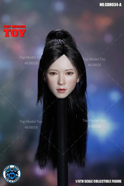 SUPER DUCK 1/6 Scale Beauty Head Sculpt — SDH018/024/027/028/030/032/042 for 12" TBL PH JO Action Figures