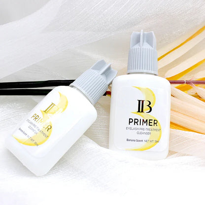 IBeauty Super Bonder Banana Primer — Fast-Dry, Long-Lasting Korean Eyelash Extension Adhesive Booster