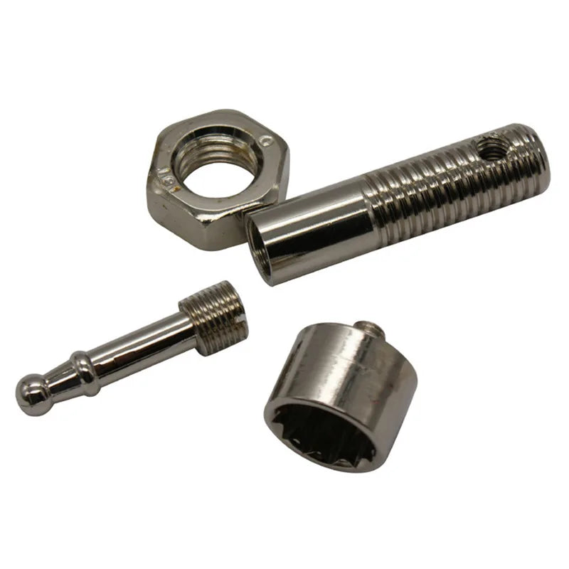 Portable Mini Pipe Smoking Set – Zinc Alloy Detachable Screw Metal Pipe for Smoking