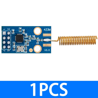 CC1101 433/868MHz Wireless Transceiver Module – 10mW Long Range (300–1000m) with SMA Antenna for Arduino