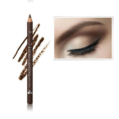12-Pcs Waterproof Eyebrow Pencil Set – Precise Long-Lasting Brow Definer in Black, Blonde & Brown Makeup