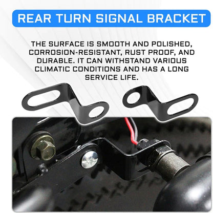 Motorcycle Lamp Brackets – Turn Signal & Headlight Mount for Fork Indicator Lights