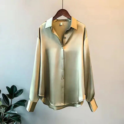 Woman's Autumn Winter Knitted Sweater Cardigan - Korean Style Long Sleeve Lapel Button Elegance - Sweet Casual Coat