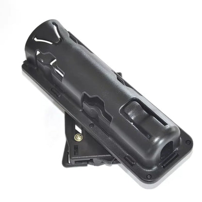 DIZETION Tactical Baton Holder Pouch – 360° Rotating Open Top Waist Holster, Durable Duty Carry Case for Security Use