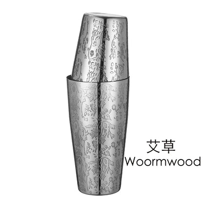 800ml Boston Cocktail Shaker Set – Stainless Steel Martini Bar Mixing Tin for Flair Cocktails