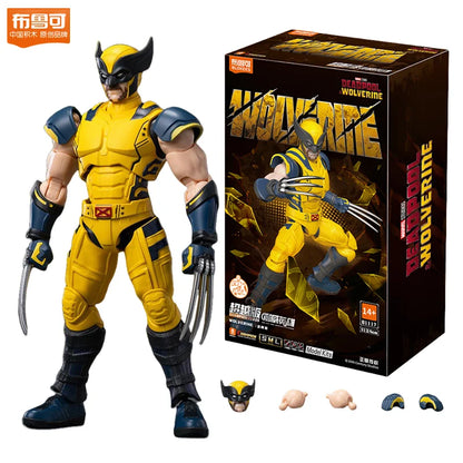 Blokees Deadpool 3 Wolverine Action Figures – Movie Version Deadpool & Friends Collectible Figures, Adult Gift