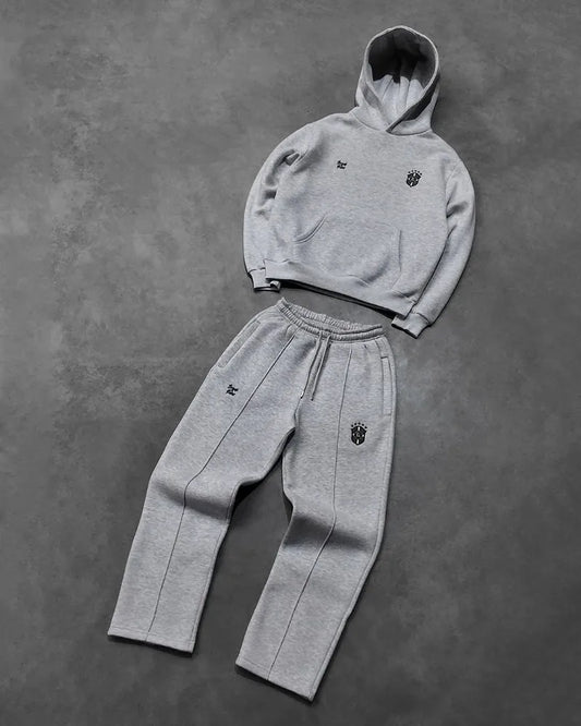 Y2K Men’s Streetwear Gothic Tracksuit – Retro Harajuku Hip Hop Oversized Embroidered Clothing Set