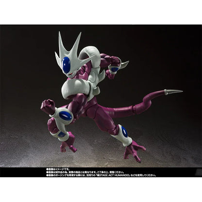 Bandai SHF Dragon Ball Cooler Final Form Action Figure – 40th Frieza Brother Anime Collectible Toy, Finished Model Gift for Kids