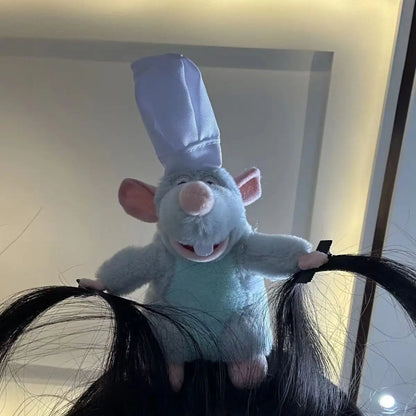 Disney Ratatouille Plush Hairband – Cartoon Headband for Girls’ Birthday & Creative Decor