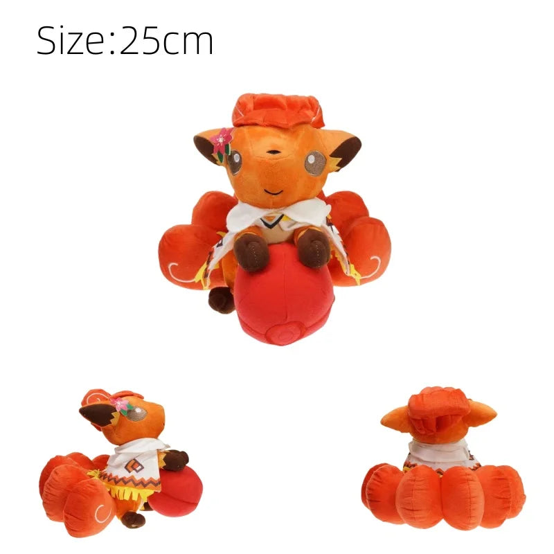 New Pokémon Plush Toys – Garchomp, Groudon, Primal Charizard, Vulpix, Koraidon, Miraidon & Gyarados Soft Stuffed Animals, Kids Gifts