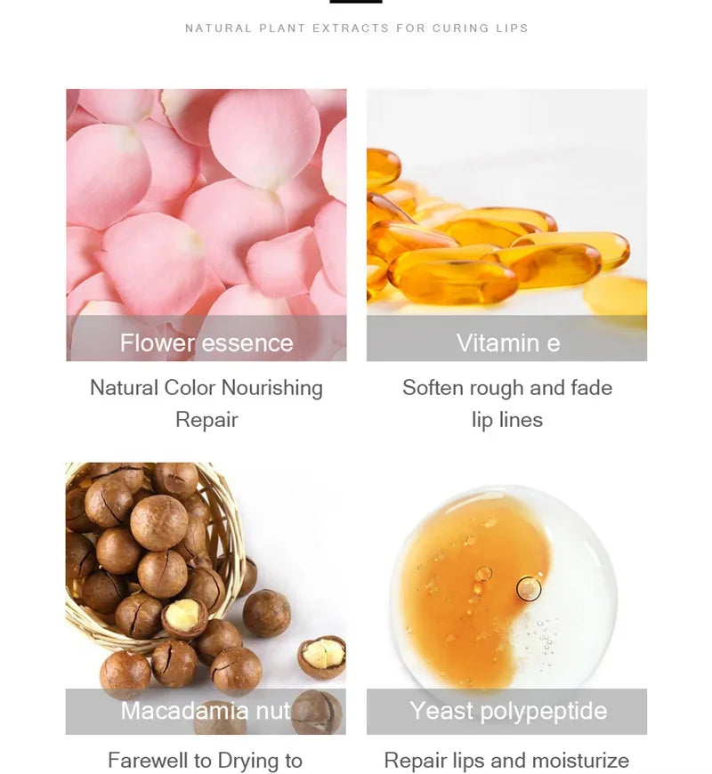 Mini Capsule Liquid Lip Balm – Moisturizing Transparent Color-Changing Plumping Jelly Lip Gloss
