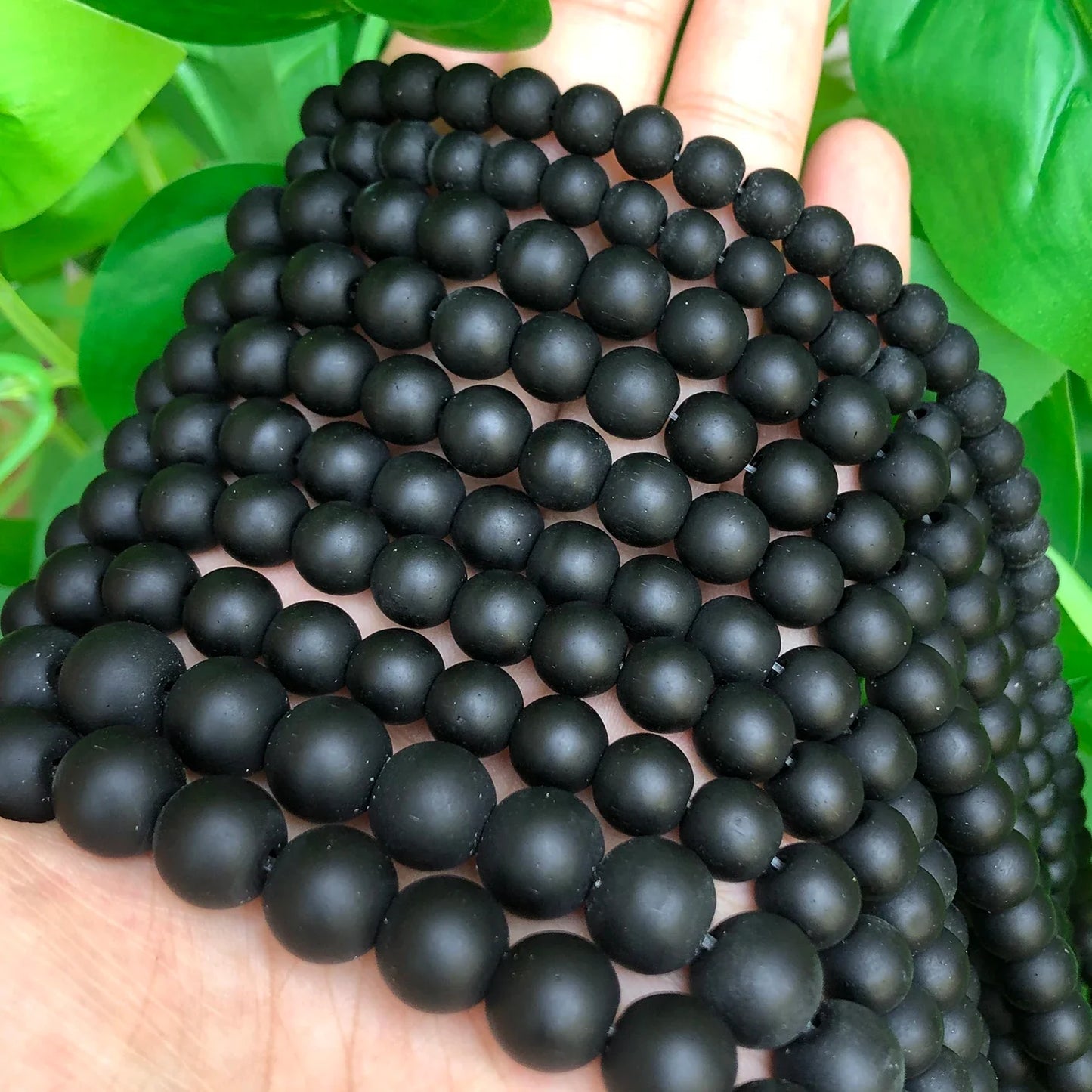 Natural Flame Stone Beads - Yooperlite & Fire Sodalite Loose Spacer Beads for DIY Bracelets and Necklaces