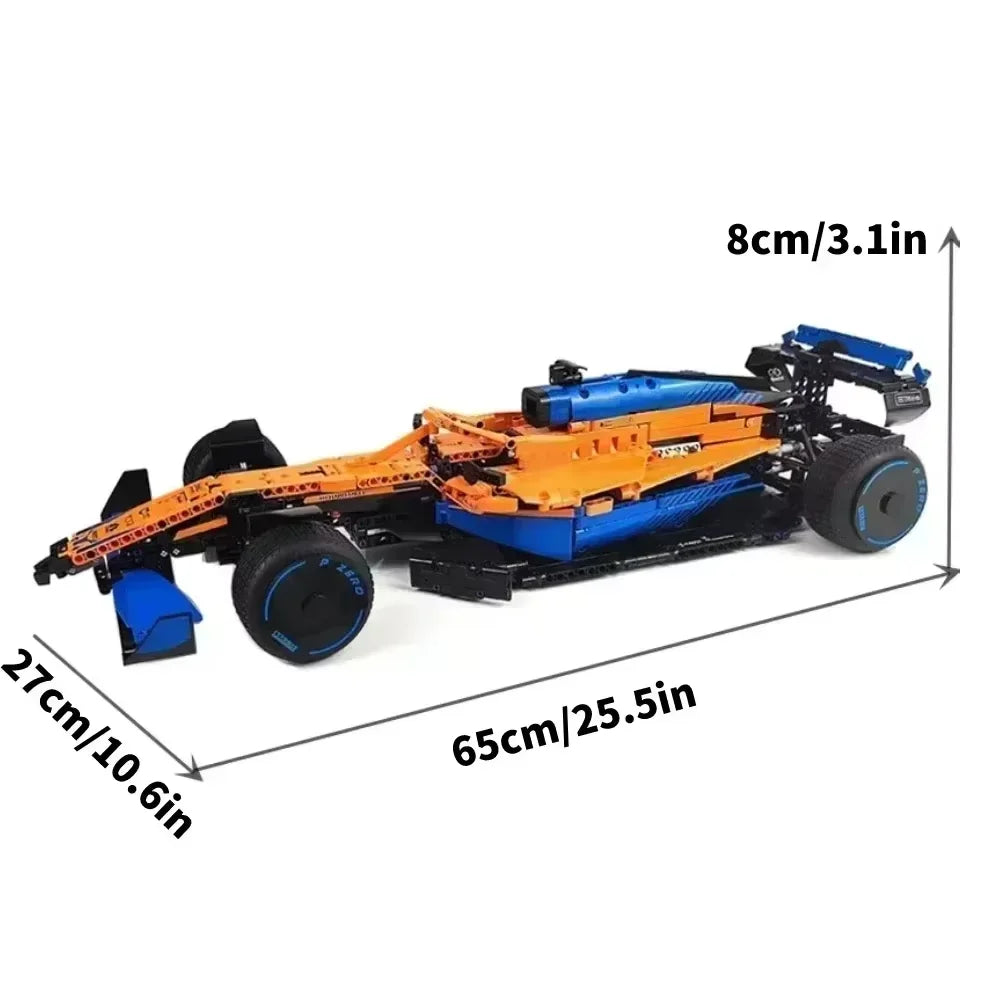 F1 W14 E 42171 Racing Car Building Block — 1642PCS Technical MOC Model Toy for Adults, Birthday Gift