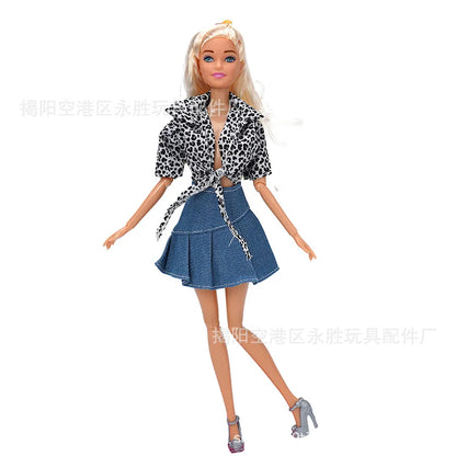 New Doll Clothes for 30cm Barbie – BJD Doll Outfit Accessories for Girls DIY Toy