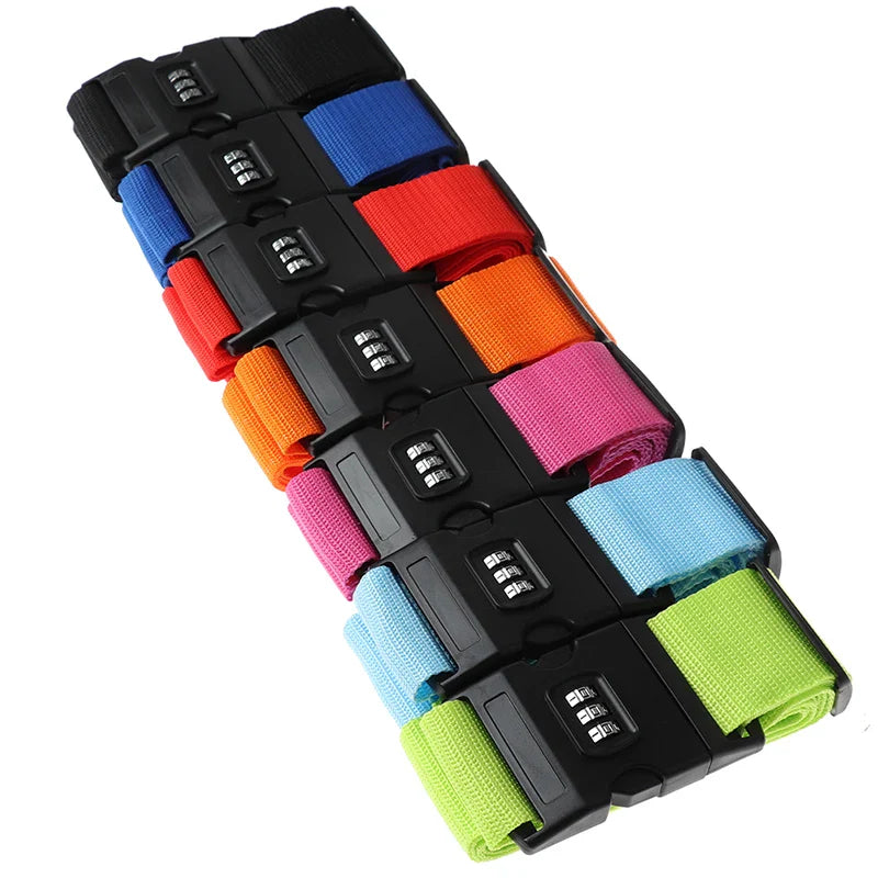 Secure Travel Luggage Suitcase Lock - Durable Nylon Packing Strap Belt - 1 Piece