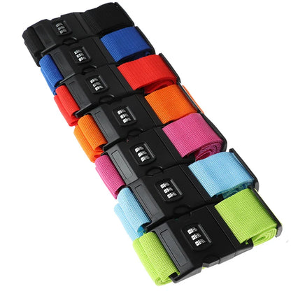 Secure Travel Luggage Suitcase Lock - Durable Nylon Packing Strap Belt - 1 Piece