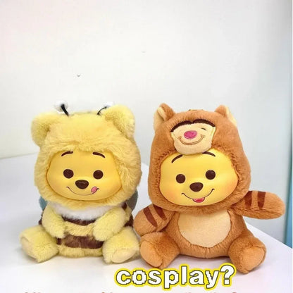 Disney Winnie the Pooh Naughty Party Blind Box – Vinyl Plush Pooh Bear Pendant & Surprise Toy
