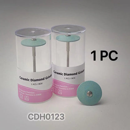Diamond Polishing Stone Grinder - 2.35mm Shank Coarse Grit Polishing Head for Precision Finishing