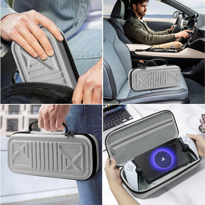 PS Portal Carrying Case – Slim Fit Hard Shell Protective Case for PlayStation 5 Remote Player