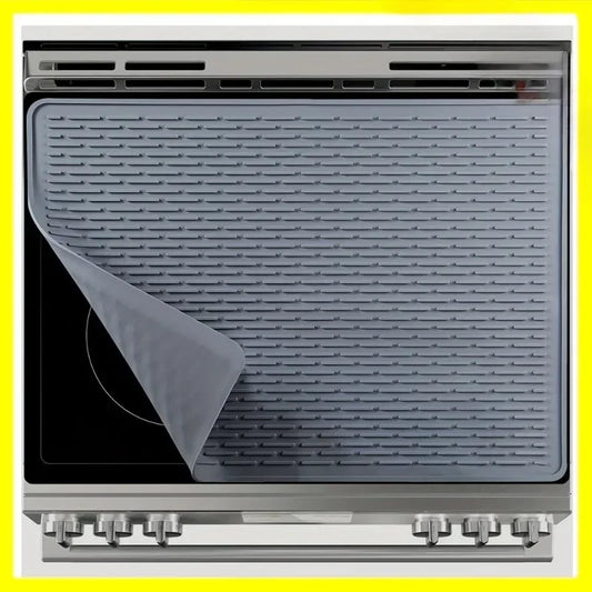 Large Silicone Stove Mat | Multifunctional Induction Stove Top Cover & Kitchen Drain Protector