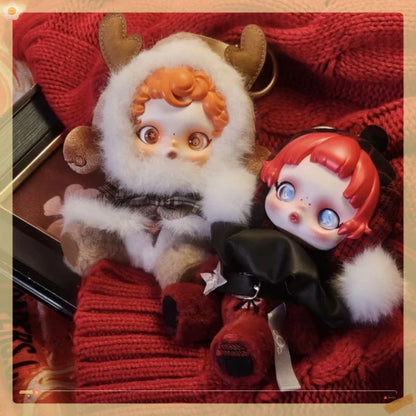 Skullpanda Winter Music Series Plush Blind Box – Cute Keychain Pendant Toy Gift