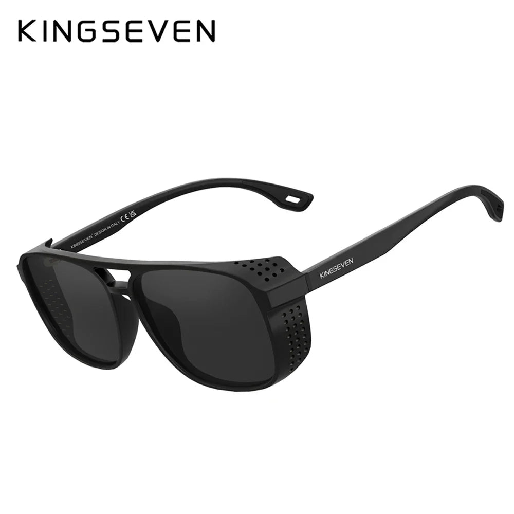 KINGSEVEN Polarized Big Frame Sunglasses — UV Protection Driving Eyewear for Men & Women