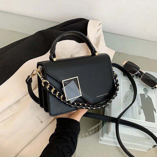 Women’s Luxury Handbag – Retro Designer Armpit Shoulder Bag with Chain Messenger, Fashion Crossbody Rhombus Small Square Bag