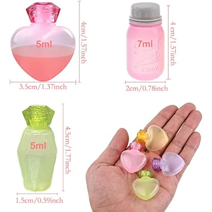 Cute Design Lunch Bento Soy Sauce Box Container with Dropper - Mini Plastic Condiment Dispenser for Salad and Tomato Sauce