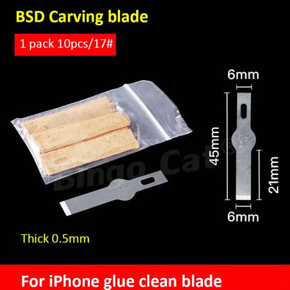 Back Cover Glass Remover Tool Kit for iPhone 15, 14, 13, 12, 11 Pro Max – Phone Repair Rear Housing Glass & Glue Removal