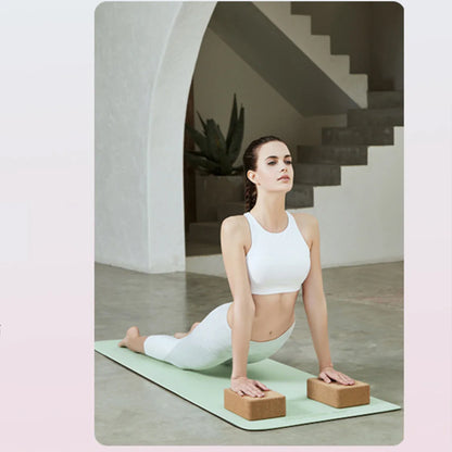 TPE Yoga Mat – Non-Slip Home Fitness & Exercise Sports Mat with Guide Lines