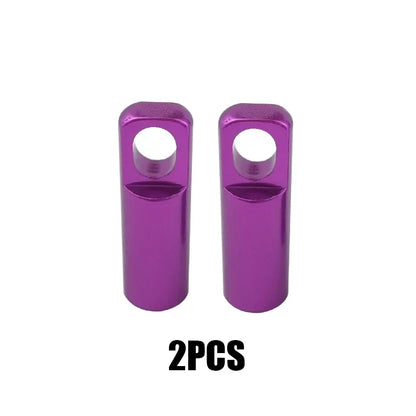 Bike Presta Tubeless Valve Cap – Aluminum Alloy Dust Cover with Core Removal Tool