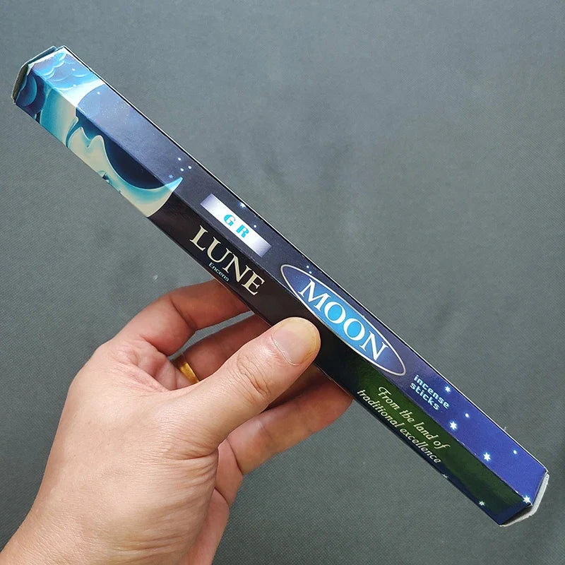 20 Sticks Indian Incense – White Sage, Lavender, Yoga & Sea Breeze Scents for Meditation, Air Purification & Aromatherapy