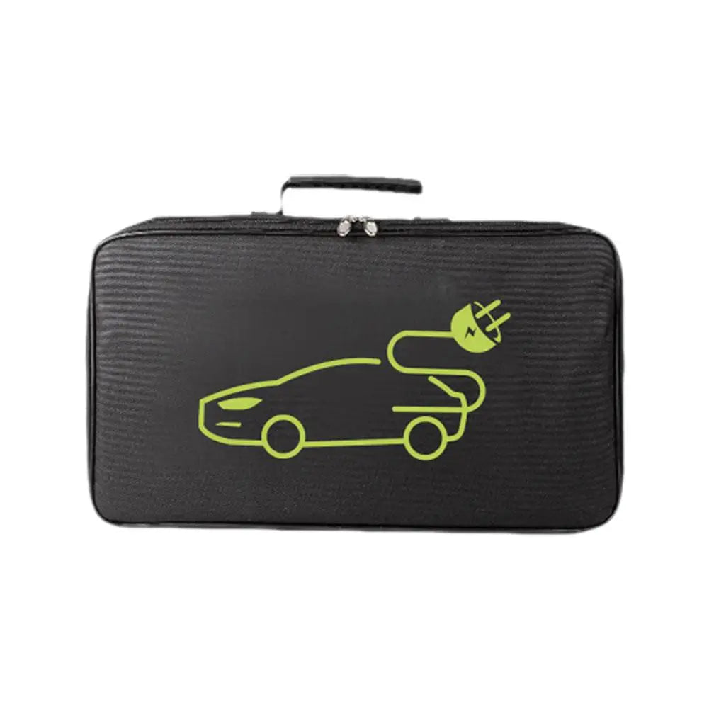 Electric Car Battery Jumper Cable Storage Bag – Waterproof EV Charger Gun Organizer for Charging Cables & Cords
