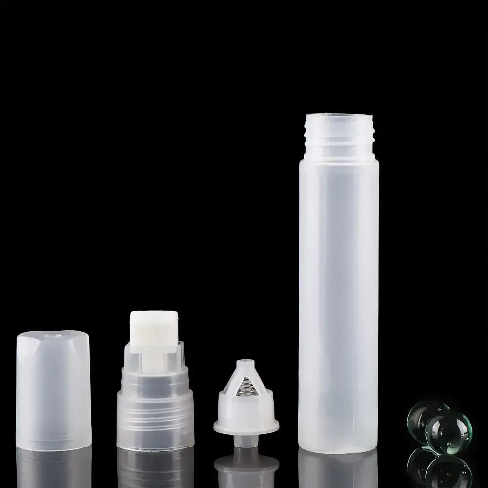 Refillable Transparent Ink Rod – Reusable Plastic Paint Pen Accessory for Graffiti & Liquid Chalk Markers