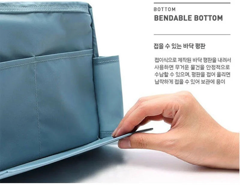 Waterproof Hanging Travel Makeup Bag – Bathroom Cosmetic Organizer for Men & Women