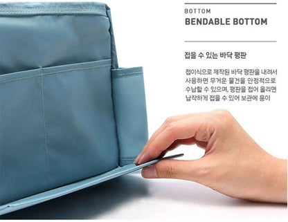 Waterproof Hanging Travel Makeup Bag – Bathroom Cosmetic Organizer for Men & Women