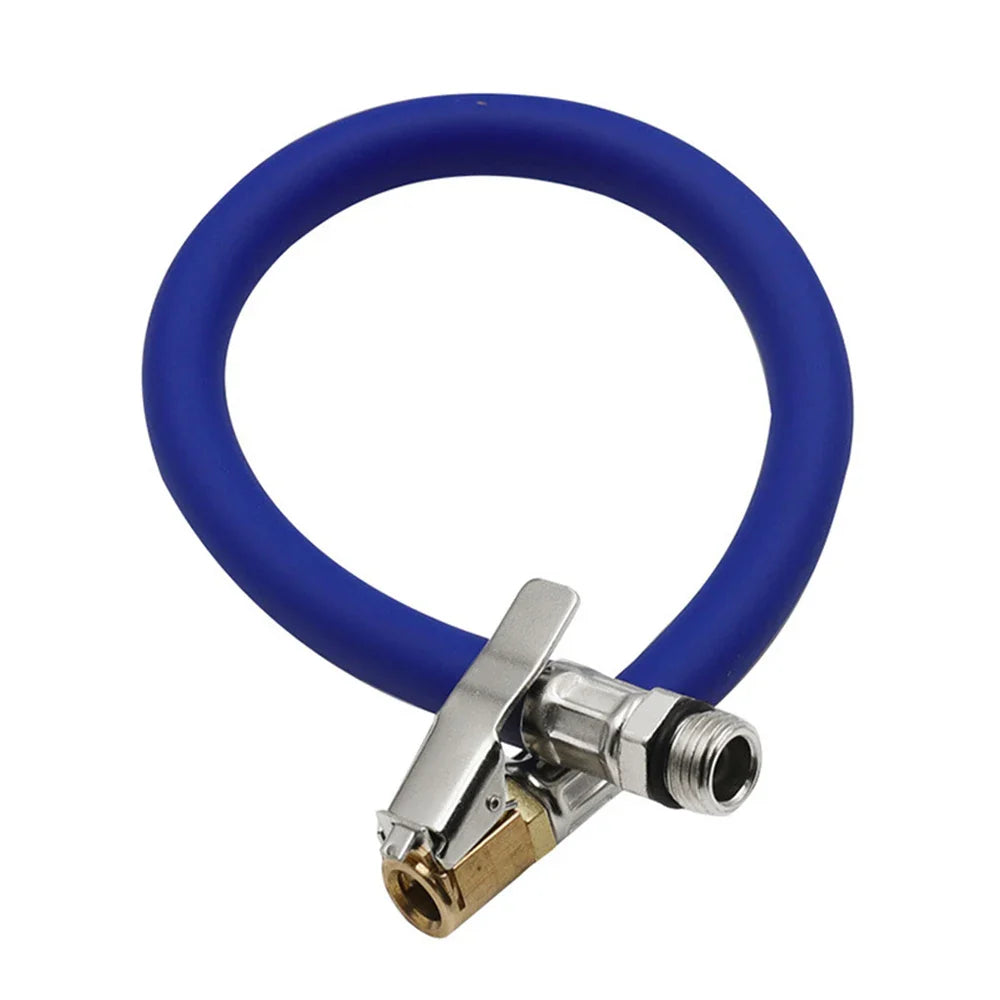 Car Tire Air Inflator Extension Hose – Twist Lock Air Chuck Adapter for Bike & Motorcycle Pump