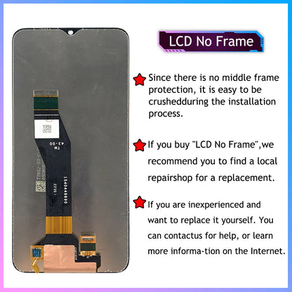 6.5" Original LCD Display Touch Screen Digitizer Assembly for Motorola Moto E13 – Repair Parts