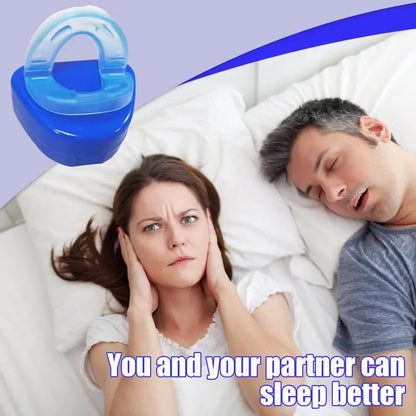 Gum Shield Anti-Snoring Mouthpiece – Snore Stopper Device for Better Breathing & Snoring Relief