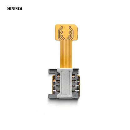 Dual SIM Extender Card Adapter – Micro SD TF Hybrid Slot for Nano SIM, Universal Android Phone Card Switch
