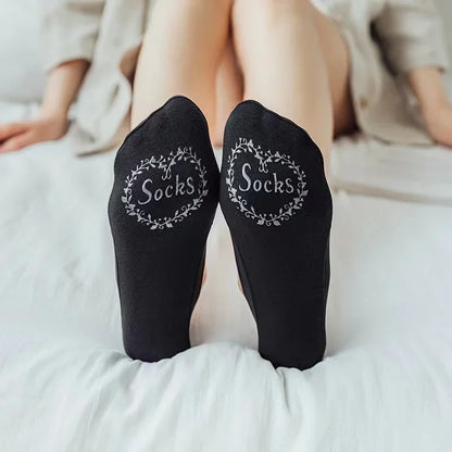 3 Pairs Women's Invisible Low-Cut Socks – Breathable Non-Slip Cotton No-Show Summer Socks