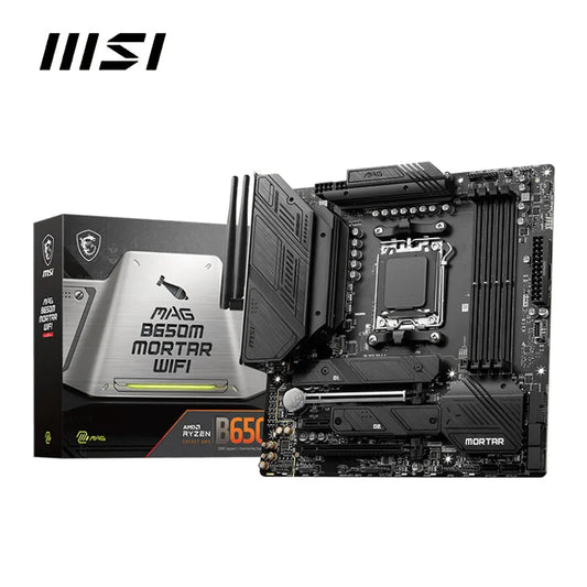 MSI MAG B650M MORTAR WIFI & B650M GAMING PLUS WIFI – Micro-ATX Motherboard