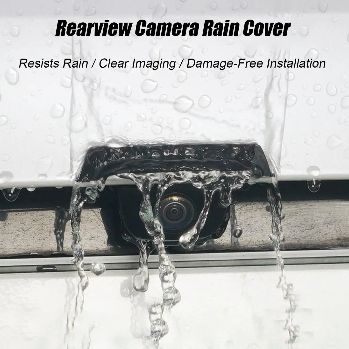 Car Rear Camera Rain Cover – 360° Waterproof & Dustproof Protective Shield for Rear View Camera Safety, Auto & Bike Accessories