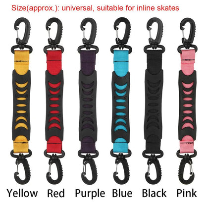 6 Colors Professional Shoes Hook: Convenient Roller Skate Handle for Laces - Skating Accessories