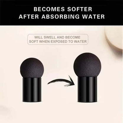 Air Cushion CC Cream with Mushroom Head Puff – Moisturizing, Brightening BB Cream & Waterproof Face Concealer