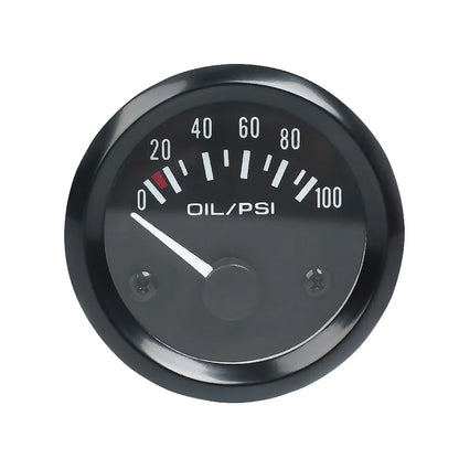 12V Car Gauge 52mm - Water Temperature, Oil Pressure, Fuel, Voltage & Ammeter Meter