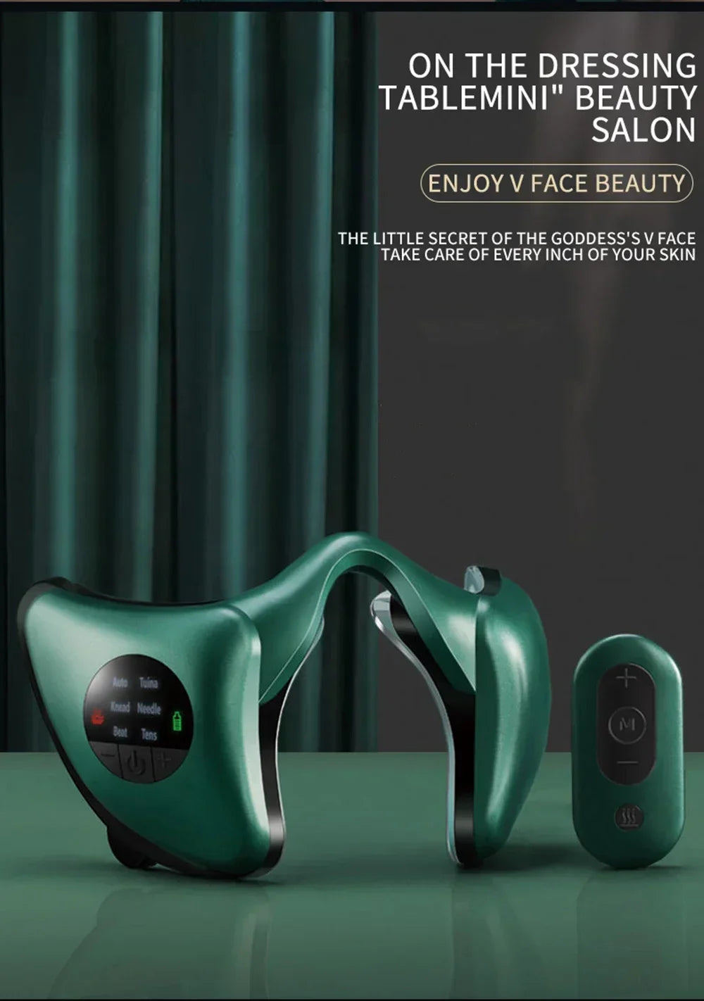 2024 Smart Facial Massager — V-Shaped Face Lifting & Firming Device, All-Round Body Shaping Anti-Aging Beauty Tool