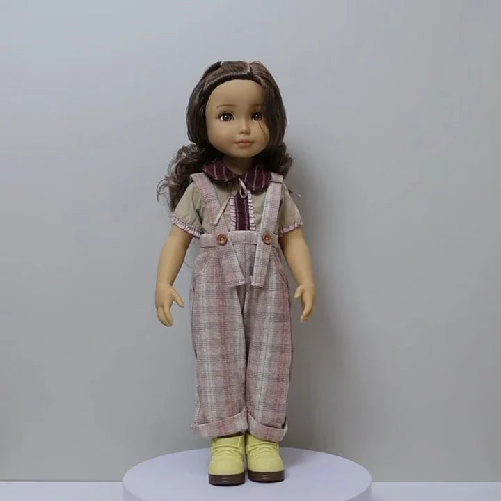 17-Inch Fashion Doll Toys – Realistic Vinyl Figures, Birthday Gift & Collectible Toy for Kids and Girls